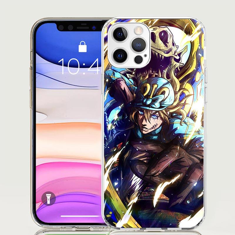 JoJo Adventure Dio Diego Brando Phone Case For iPhone 17 Air 16 15 Plus 11 14 Pro Max 13 Mini 12 7 8 + SE Pattern Art Customized