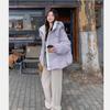 Down Padded Jacket Women's Autumn and Winter Thick Padded Jacket Fake Two-piece Short Padded Jacket