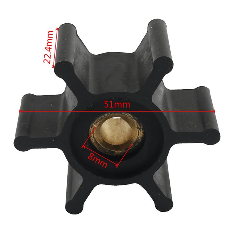 WO-Water Pump Impeller 49162771 For M18 Transfer Pumps Replaces 49-16-2771 Water Pump Marine Accessories