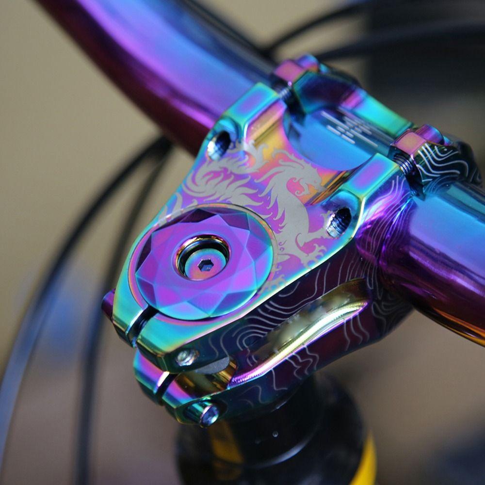 Aluminum Zinc Zinc Alloy Bike Headset Top Cap for 28.6mm Bike Accessories Biking Accessories