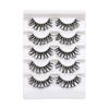 5Pairs Dense Fluffy False Eyelashes Lashes Extension D Curled Eyelashes  Grafting Lashes