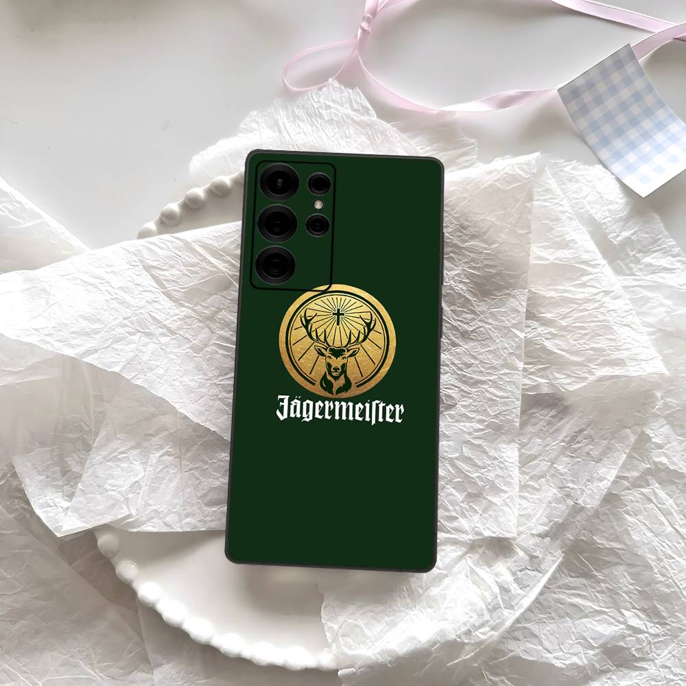 Custodia per Telefono con Logo J-Jagermeister per Samsung S 24 Fe 25 Ultra Plus 20 Lite 21 30 22 23 24 22 Ultra 5G Fundas