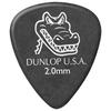 Dunlop 417 Alligator Electric Guitar Pick with Frosted, Non-Slip Texture for Fast Playing