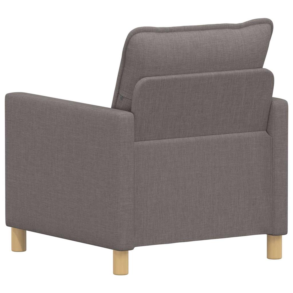 Taupe Sofa 76 X 81 X 87.5 Cm Fabric