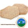 Decoração Hexagonal de Tecelagem de Bambu Feita à Mão para Crianças