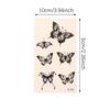 1 Sheet Temporary Tattoo Stickers Waterproof 3D Butterfly Flowers Body Art