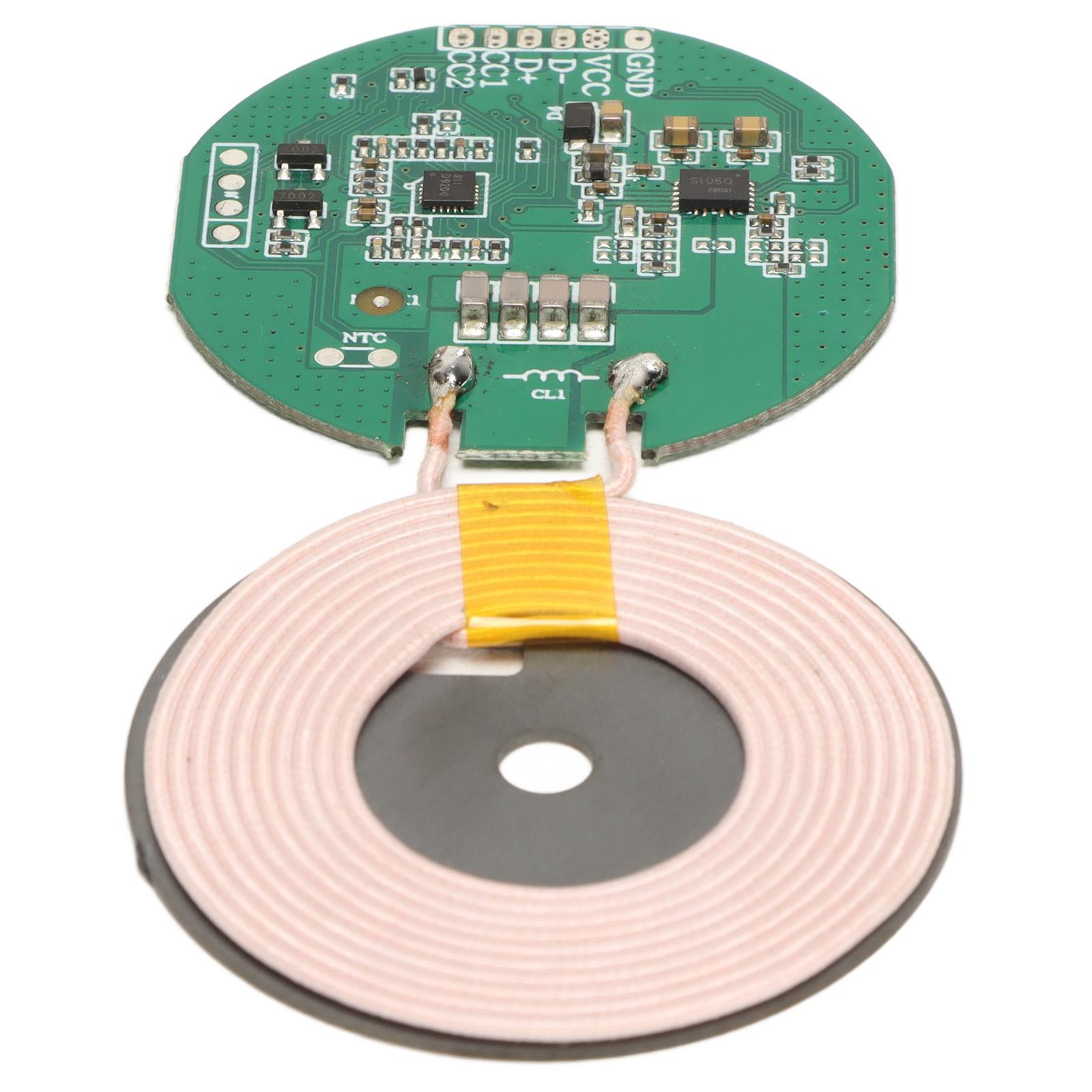 

Wireless Charging Module Magnetic Wireless Charger Module 15W PCBA Circuit Board Wireless Charging Coil 5‑12V