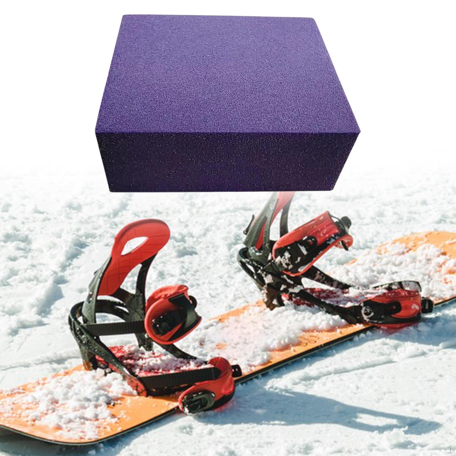 

Абразивный камень из резины Gummy, шлифовальный блок для кромок, мягкий камень для сноуборда Purple 240grit