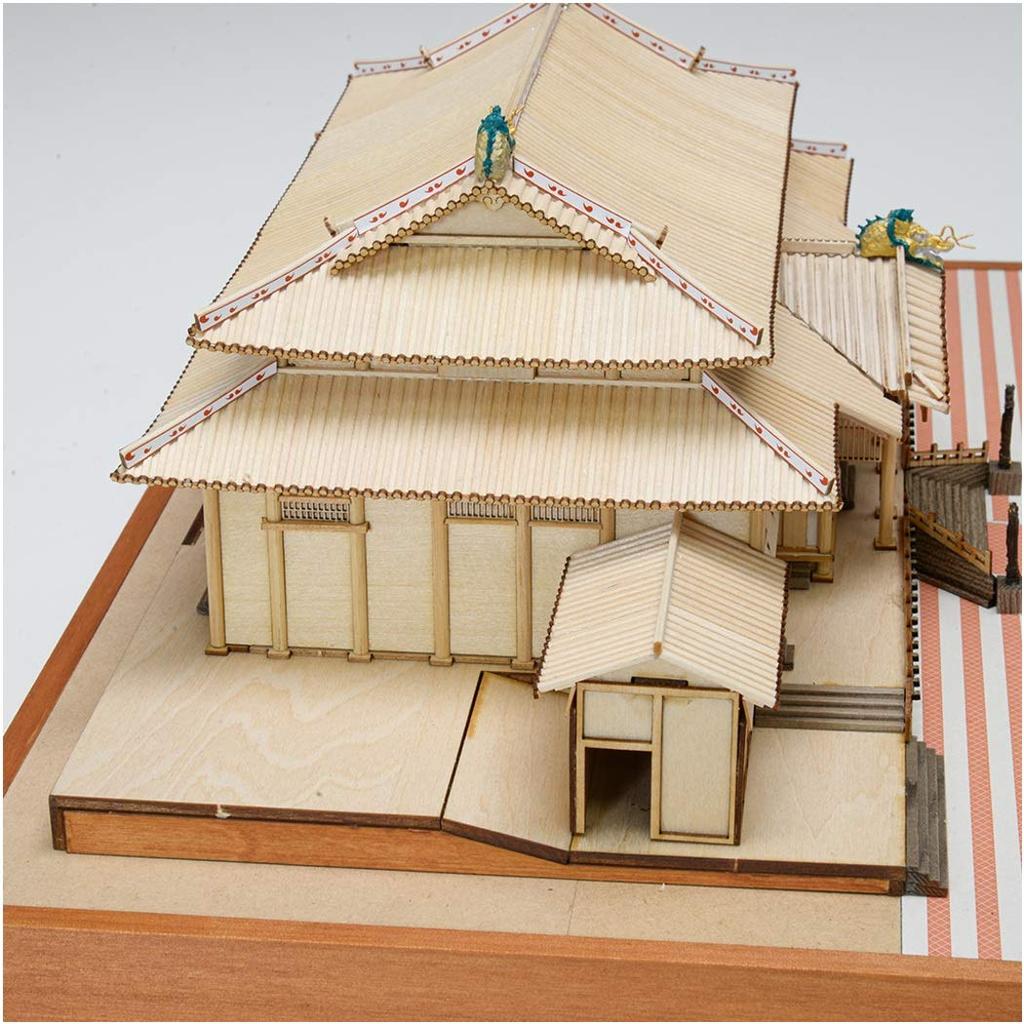 Woody Joe Shuri Castle Wooden Model Assembly Kit 1/150