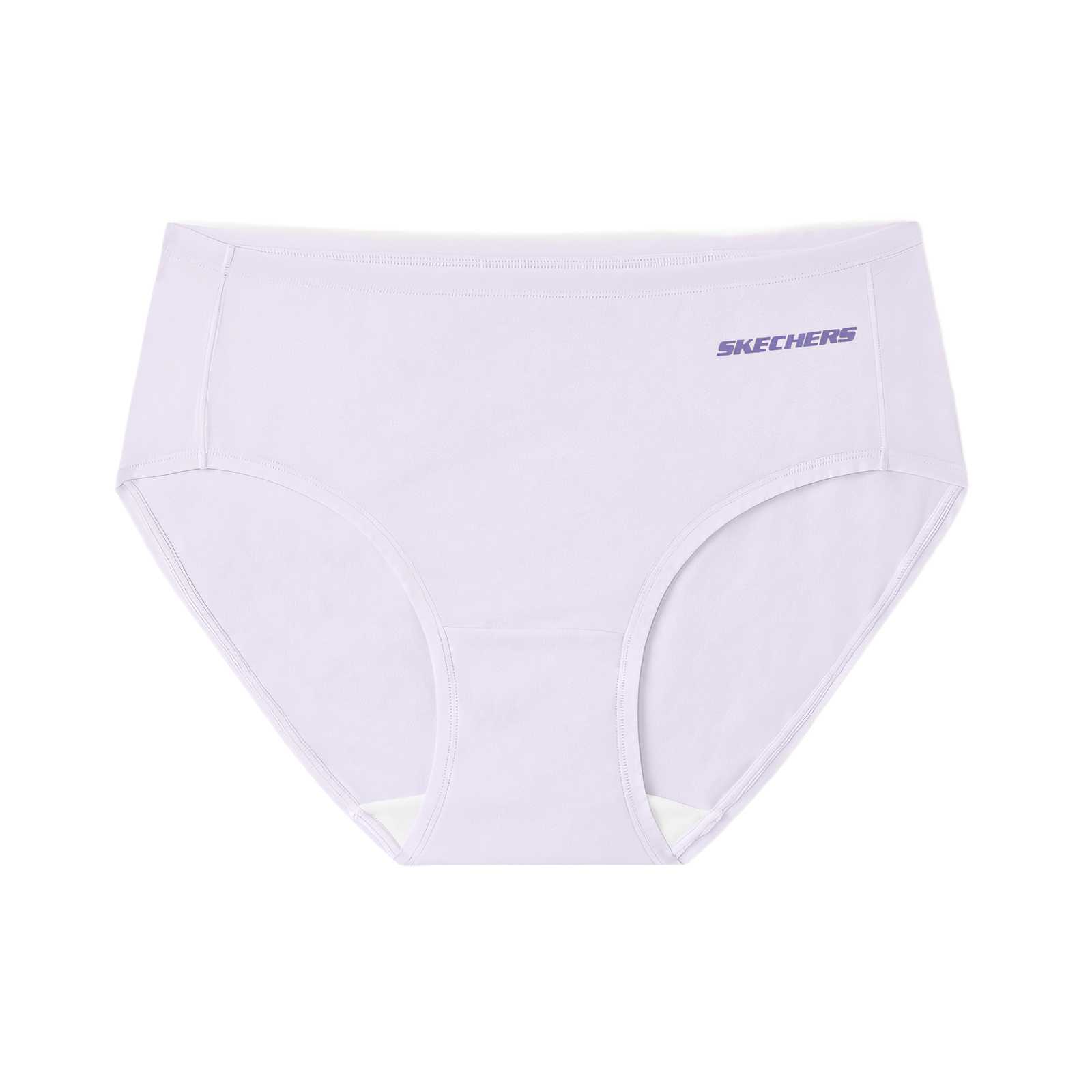 Skechers Fashionable Comfortable Trendy Minimalist Solid Color Triangle Underwear Women underwear Light-Purple L225W243-0239 S