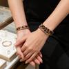 Retro Flocking Leopard Print Open Bracelet Fashionable Simple Versatile Bracelet Personalized High-End Jewelry Women