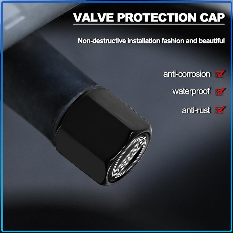 Fashion Car Tire Valve Caps with Car Badge Keyring Keychain For Volvo 240 C70 S40 S50 S60 S70 S80 S90 V40 V50 V60 V90 XC40 XC60 XC90 Vnl Truck