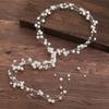 Handmade Pearl Headdress Beaded Bridal Headdress Dress Accessories Fairy Hair Band  Photoshoot