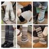 Knitted Leg Warmers Warm Long Socks Casual Knee Socks  Autumn Winter