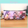 Kpop Demon Hunters Pen Case Large Capacity Pu Storage Bag For Students And Office Use