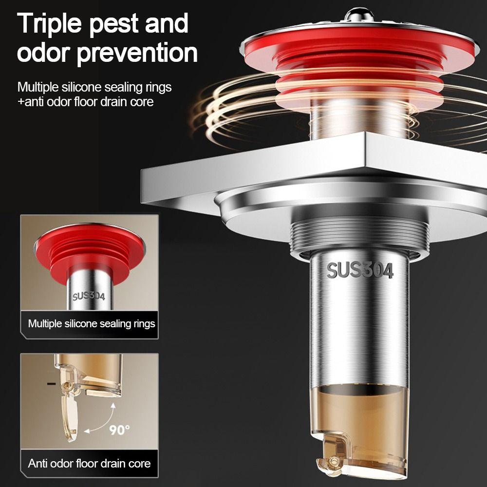 Insect Proof Removable Seal Stopper Easy Install Basin Drain Filter  Water Drain Supplies