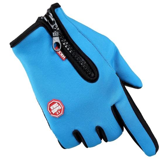 Wasserdichte Thermohandschuhe Winter Warm Touchscreen-Handschuhe Winddichte Radhandschuhe mit rutschfesten Handflächen für Herren Damen Wandern Skifahren Snowboarden