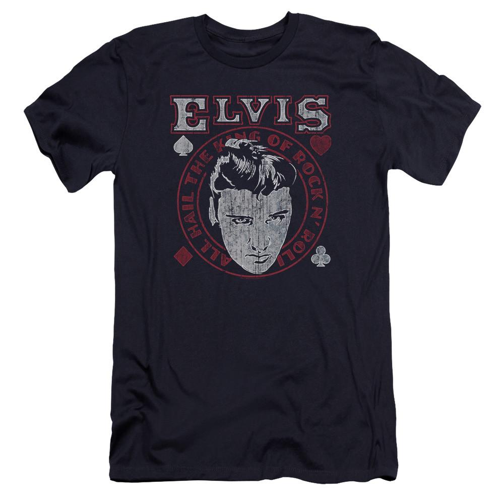 ELVIS PRESLEY HAIL THE KING Licensed Adult Men s Graphic Tee Shirt SM-5XL XXXXL