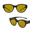 Women Men That Can Be Worn Over Other Glasses for Driving Riding Fit Over Glasses Sunglasses Cat Eye Shades Wrap Around