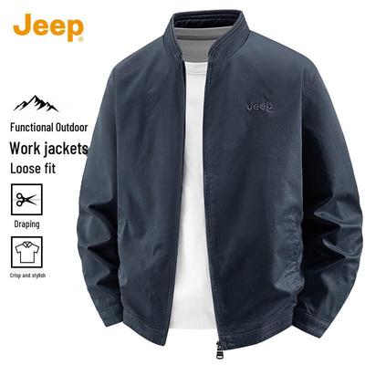 Men's Stand-up Collar Casual Jacket