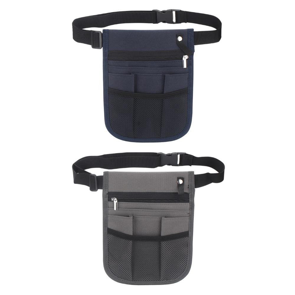 Multi Colored Waist Bag, Crossbody Bag, Multifunctional, Oxford Cloth, Portable, Medical Pencil Case for Medical Classes, Pet, Beauty Medical Bag