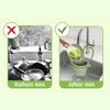 Kitchen Sink Strainer Basket Wall-mounted Waste Collector Foldable Pour-over Faucet Hanging Rack for Kitchen Salad Berry Mixing