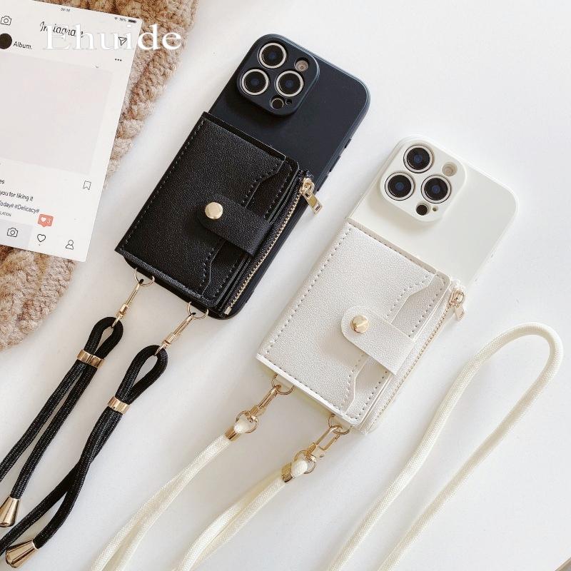 Geldbörse Kartenhalter Riemen Hülle für Samsung Galaxy S25 Ultra S24 FE S23 Plus S22 S21 S20 Note 20 Tasche Crossbody Lanyard PU Leder Abdeckung