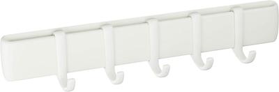 Marna Magnetic Hook Set Bathroom Small Item Storage Wall Hook Wall Mount with Magnet W620W 5-Hook (White) (Sponge/Squeegee Storage)