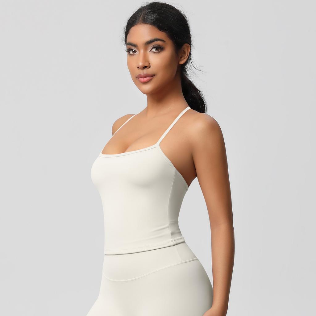Women High Quality Sport Tank Tops With Chest Pads Compressed Quick-dry Super Elastic Suitable For Running Gym Fitness Training Yoga