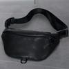 New Men's Top Layer Cowhide Casual Trendy Chest Bag Genuine Leather Classic Multifunctional Portable Crossbody