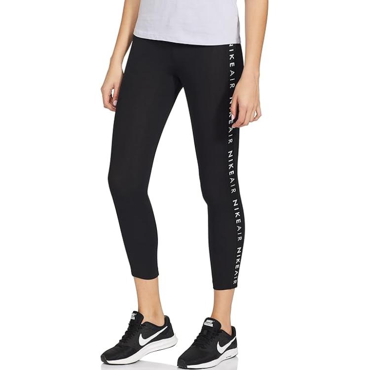 Nike Sportswear 7/8 Fitness Training Leggings Women Leggings Black CV8571-010
