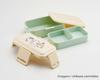 Skater Bento Box Chiikawa 600ml Antibacterial Softly Served Lid 2 Tier For Women Made In Japan Dome-Shaped PFLW4AG-A