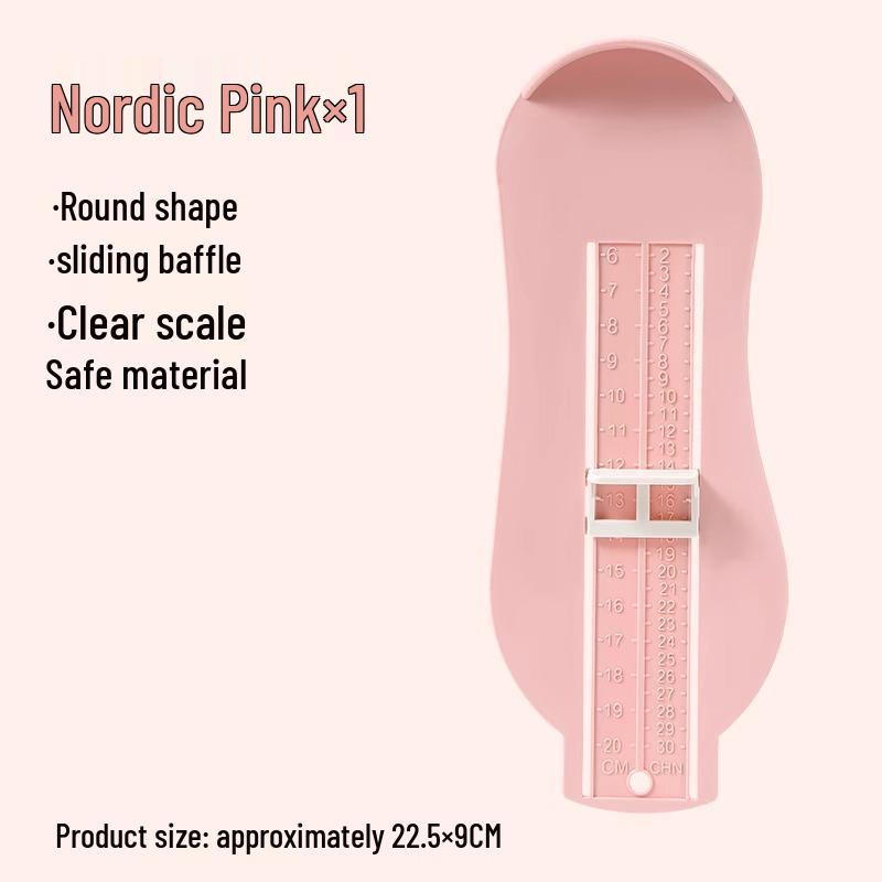 Baby Foot Measurer: Precise Shoe Size Tool for Infants and Kids - All Seasons