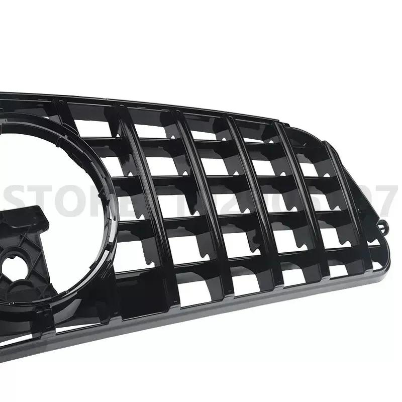 For 2007-2014 W204 C-Class Mercedes Benz C180 C200 C250 C300 C43 AMG GT Front Bumper Grille Hood Grill
