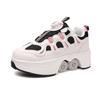 Children/Teenagers /Boys/Girls Shapeshifting Shoes Four-wheel Dual-use Roller Skates Double Row Walking Shoes Roller Skates