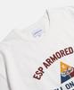 ESPIONAGE Armored Div Heavyweight Tee Off White