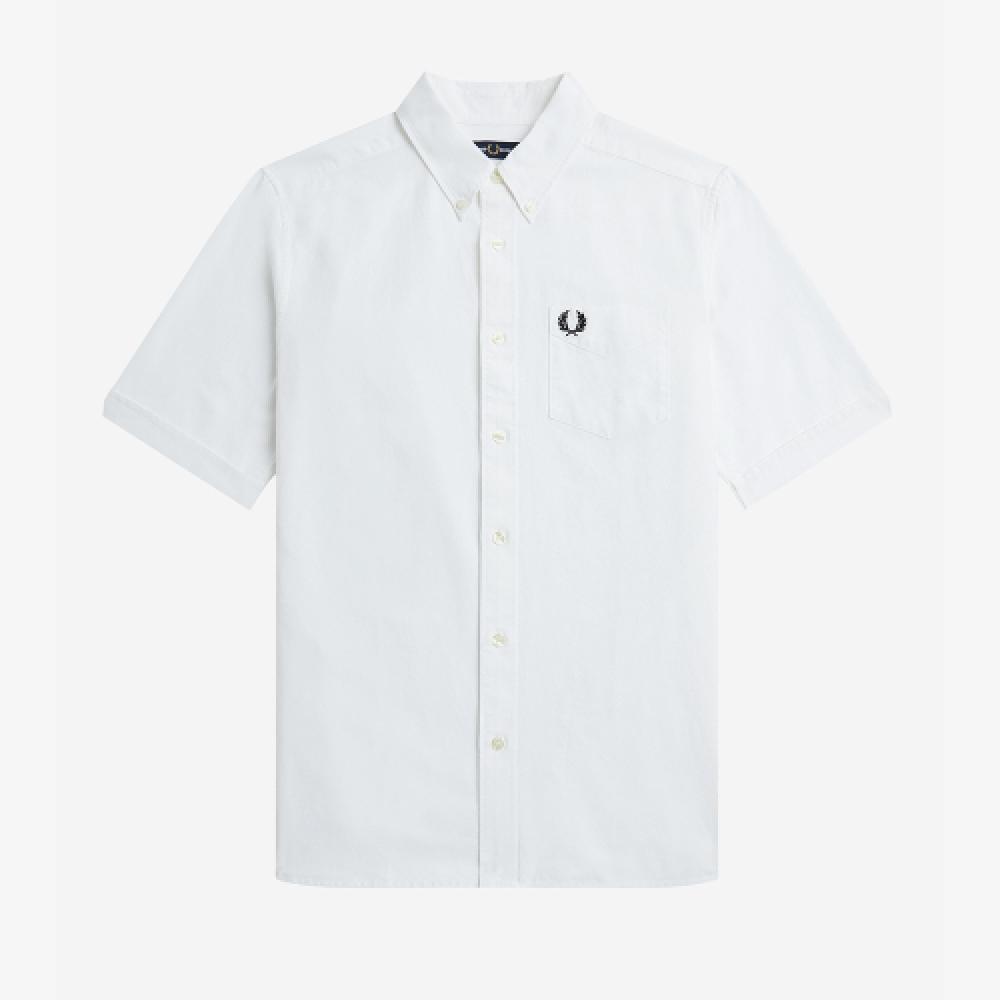 Fred Perry [baseline] Short Sleeve Oxford Shirt  100  Afpm2415503 100