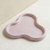 Cute Creative Ceramic Plates, Tableware, Irregular Shape, Exquisite Household Desserts, Heart Plate, Simple Fruit Plate