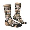 Byakuya Togami Anime Stockings Danganronpa Design Modern Socks Autumn Anti Sweat Socks Men Outdoor Sports Soft Breathable Socks