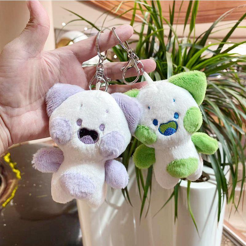 Adorable 4.7in Dudu Cat Plush Toy Keychain Decoration