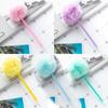 5 Pièces Stylo Bille Pompon Pelucheux Remplisseurs de Bas de Noël Fourniture de Fête de Noël pour Adultes Écriture Journalisation