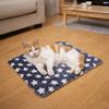 Warm Pet Sleeping Mat Star Pattern Warm Pet Pads Skin-friendly Pet Bed Pad  for Cats and Dogs