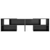 Vidaxl Szafka Pod Tv, Szara, Wysoki Połysk, 149X30X52 Cm