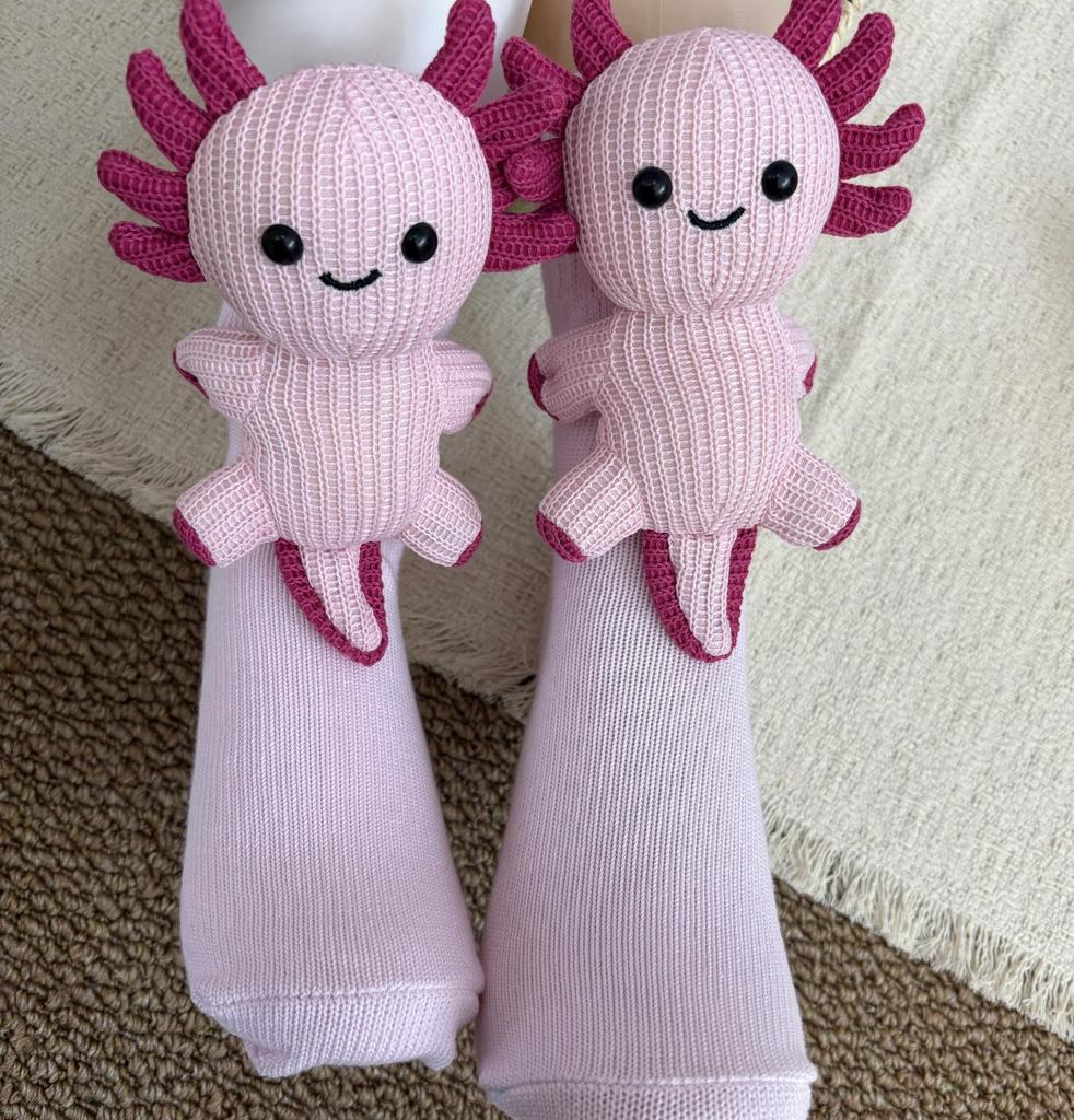 3D Cute Sloth Plush Socks - Warm Crochet Animal Floor Socks for Men & Women