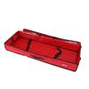Wrapping Paper Storage Container 600D Oxford Fabric Waterproof Dustproof Red Portable Underbed Gift Wrap Organizer