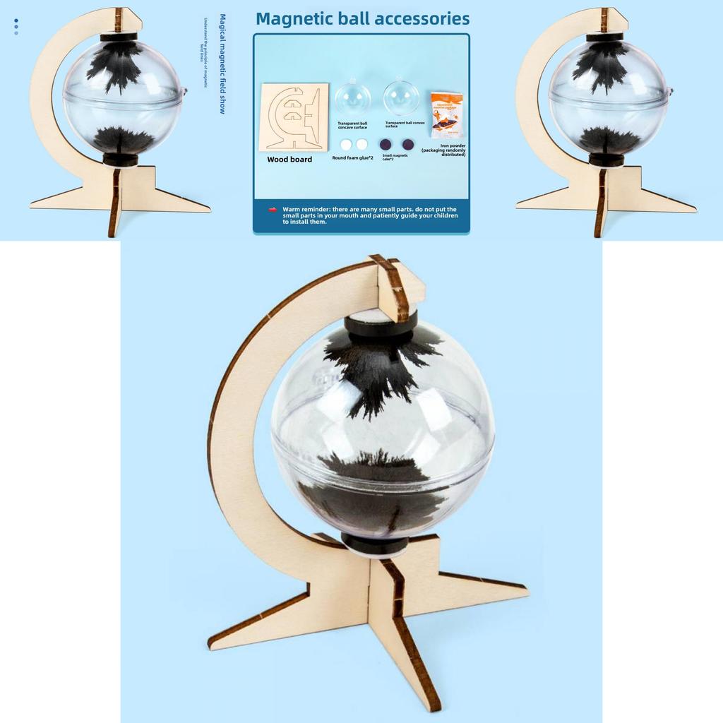 Science Experiment Kit For With Magnetic Sphere Model Educational Toy For Children