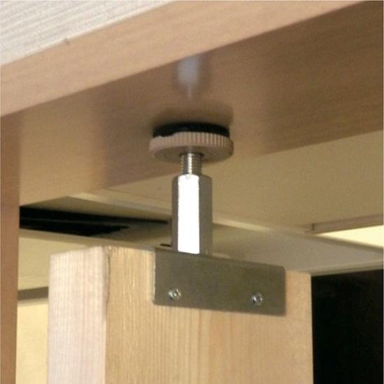 Yawata Screw Position Adjustment for 2x4 lumber 1 piece Bracket, Adjuster, (1x4),