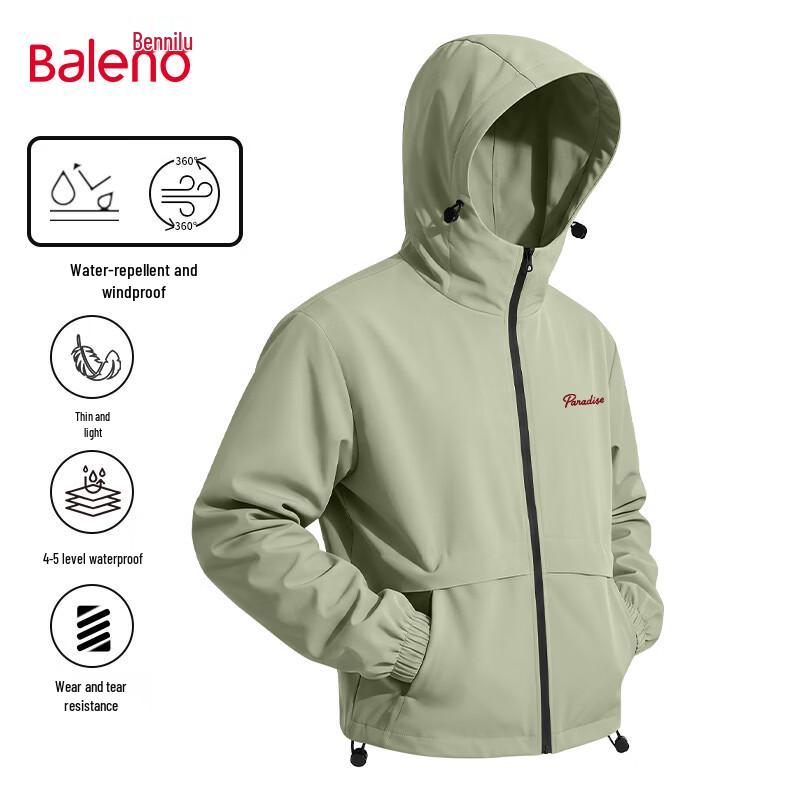 Baleno Men's Outdoor Waterproof Tear-Resistant Jacket