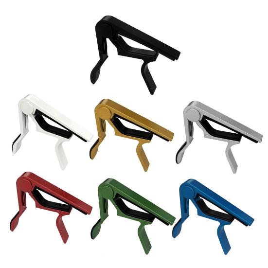 Metal Guitar Capo Heavy Duty Universal Ukulele Acoustic Classical Folk Electric Guitar Tuner Clip Music Instruments Tools Guitar Accessories