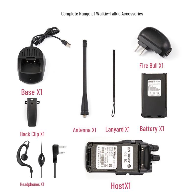 BAOFENG JP3 Professional Walkie-Talkie (CN version)
